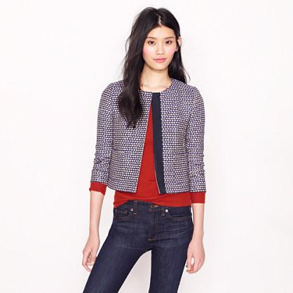 J.Crew Navy tweed jacket