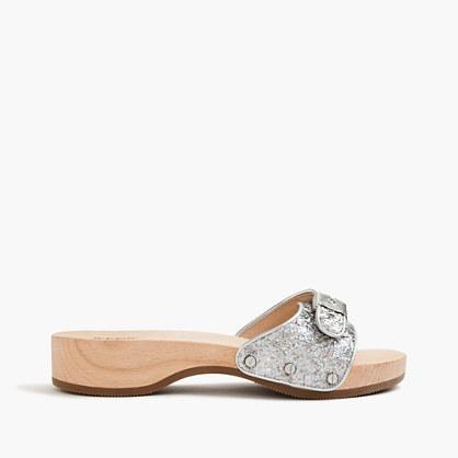 J.Crew Dr. Scholl's® for J.Crew sandals in hologram glitter