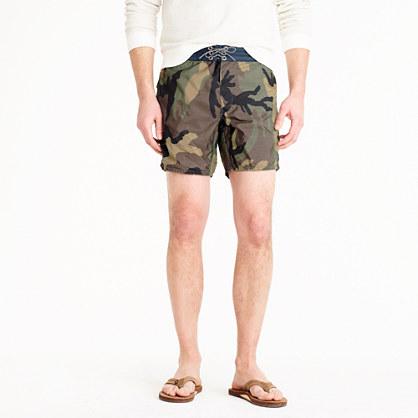 J.Crew Birdwell&reg; for J.Crew board short in camo