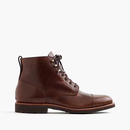 J.Crew Kenton leather cap toe boots