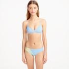 J.Crew Mixed stripe cross-back french top