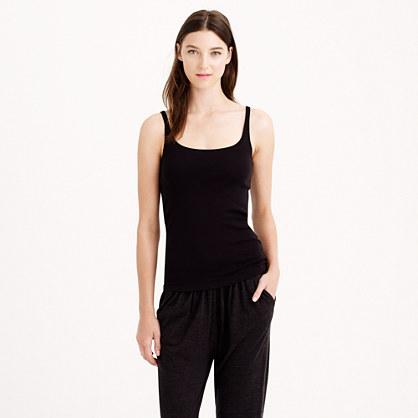 J.Crew Perfect-fit tank top with built-in bra