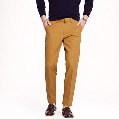 J.Crew Bowery slim in cotton twill