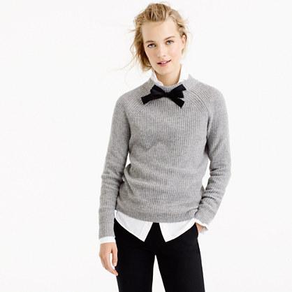 J.Crew Gayle tie-neck sweater