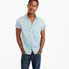 J.Crew Short-sleeve shirt in trout print
