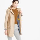 J.Crew Petite chateau trench coat