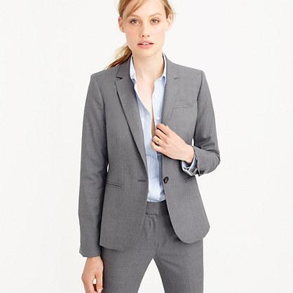 J.Crew Petite Campbell blazer in Super 120s wool
