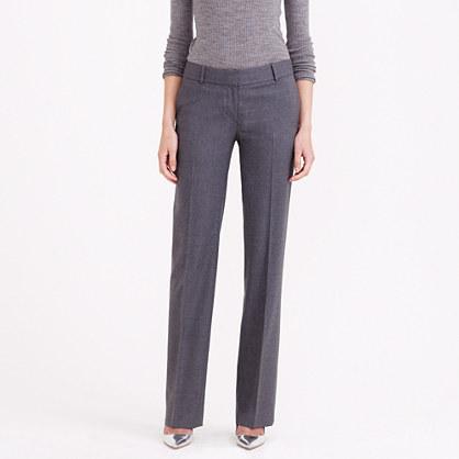 J.Crew Petite 1035 trouser in Super 120s wool