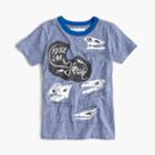 J.Crew Boys' glow-in-the-dark fossil T-shirt in the softest jersey