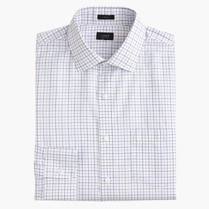 J.Crew Crosby shirt in English grey tattersall