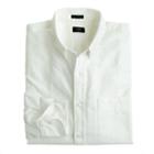 J.Crew Slim vintage oxford shirt in white