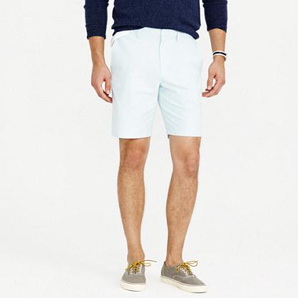J.Crew 9 club short in oxford cloth in dusty aqua