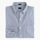 J.Crew Secret Wash shirt in oxbow blue stripe
