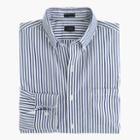 J.Crew Secret Wash shirt in oxbow blue stripe