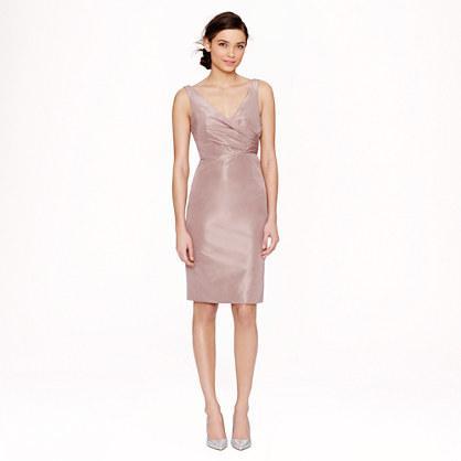 J.Crew Sara dress in silk taffeta