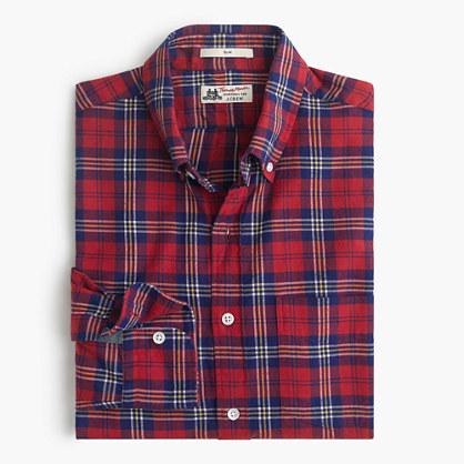 J.Crew Thomas Mason® for J.Crew flannel shirt in benson plaid