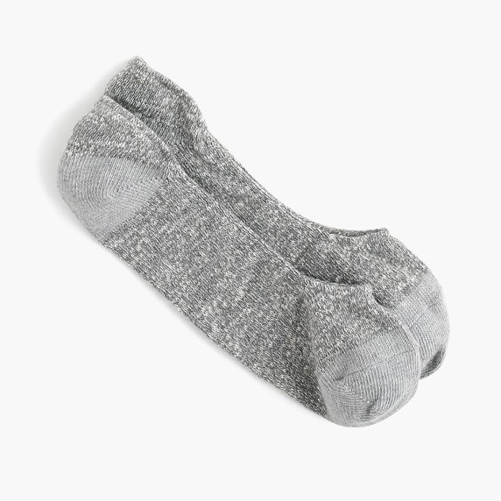 J.Crew Marled no-show socks
