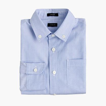 J.Crew Boys' button-down solid Ludlow shirt