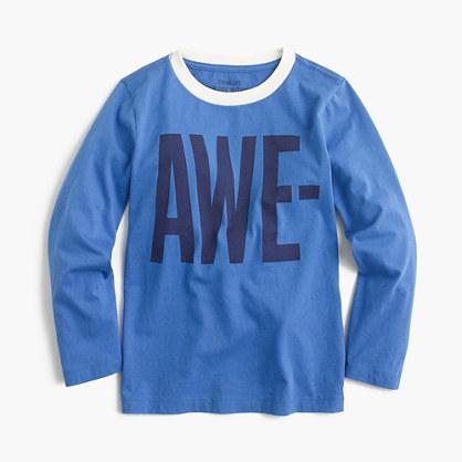 J.Crew Boys' long-sleve awesome T-shirt