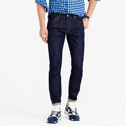 J.Crew 484 slim raw selvedge jean