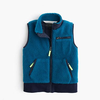J.Crew Boys' sherpa vest