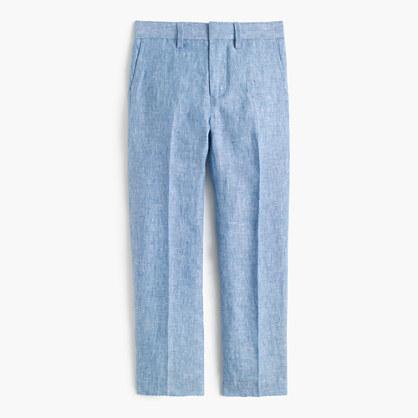 J.Crew Boys' Bowery pant in linen