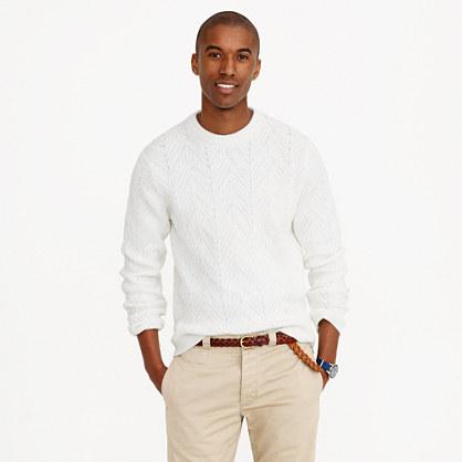 J.Crew Wallace & Barnes cotton cable sweater