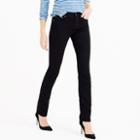 J.Crew Petite matchstick jean in black