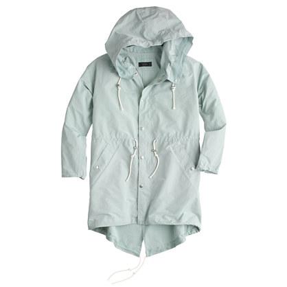 J.Crew Petite fishtail anorak