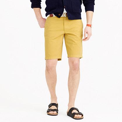 J.Crew 10.5 short in garment-dyed cotton