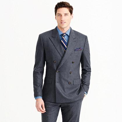 J.Crew Wallace & Barnes peak-lapel suit jacket in Italian wool