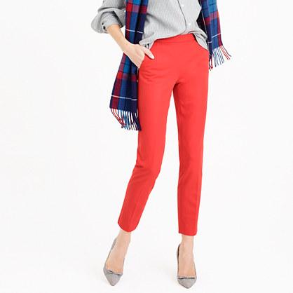 J.Crew Petite Martie pant in bi-stretch cotton
