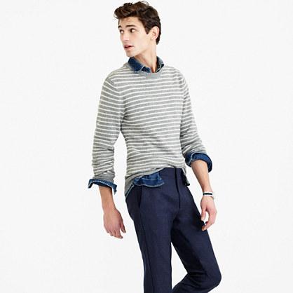 J.Crew Slim softspun sweater in ditty stripe
