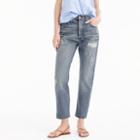 J.Crew Point Sur relaxed boyfriend jean with distressing