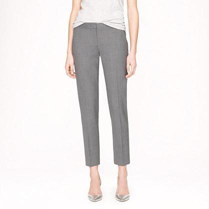 J.Crew Petite Paley pant in Italian stretch wool