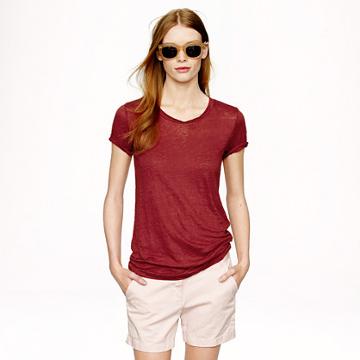J.Crew Linen tee