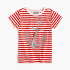 J.Crew Girls' sparkly anchor T-shirt