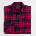 J.Crew Factory slim plaid flannel shirt