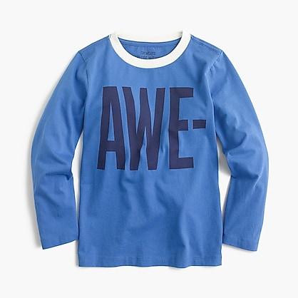 J.Crew Boys' long-sleeve awesome T-shirt