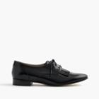 J.Crew Leather oxfords with fringe