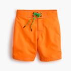 J.Crew Boys' board short in bright orange