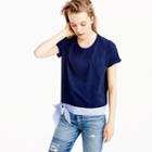J.Crew Side-tie T-shirt