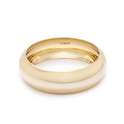 J.Crew Domed bangle bracelet