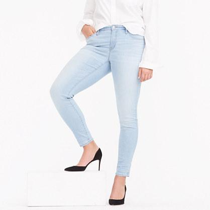 J.Crew 8 toothpick jean in light wash