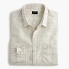 J.Crew Slim slub cotton shirt in gingham