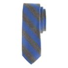 J.Crew English wool-silk tie in old-school stripe