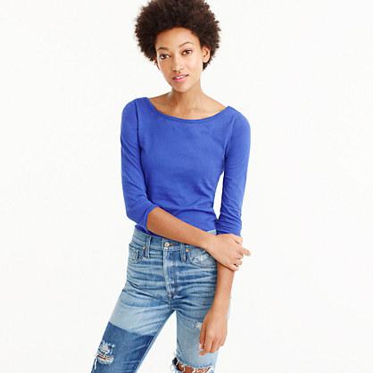 J.Crew Scoopback ballet T-shirt