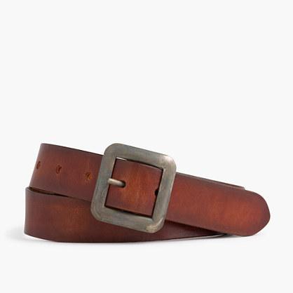 J.Crew Center bar Italian leather belt