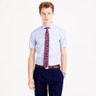 J.Crew Ludlow short-sleeve shirt in end-on-end cotton