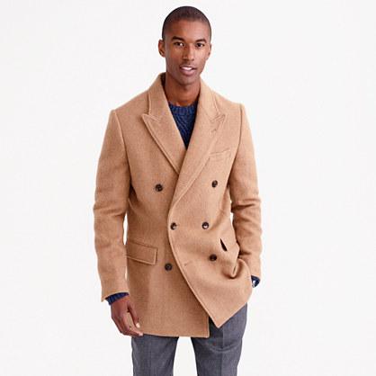 J.Crew English camel hair peacoat